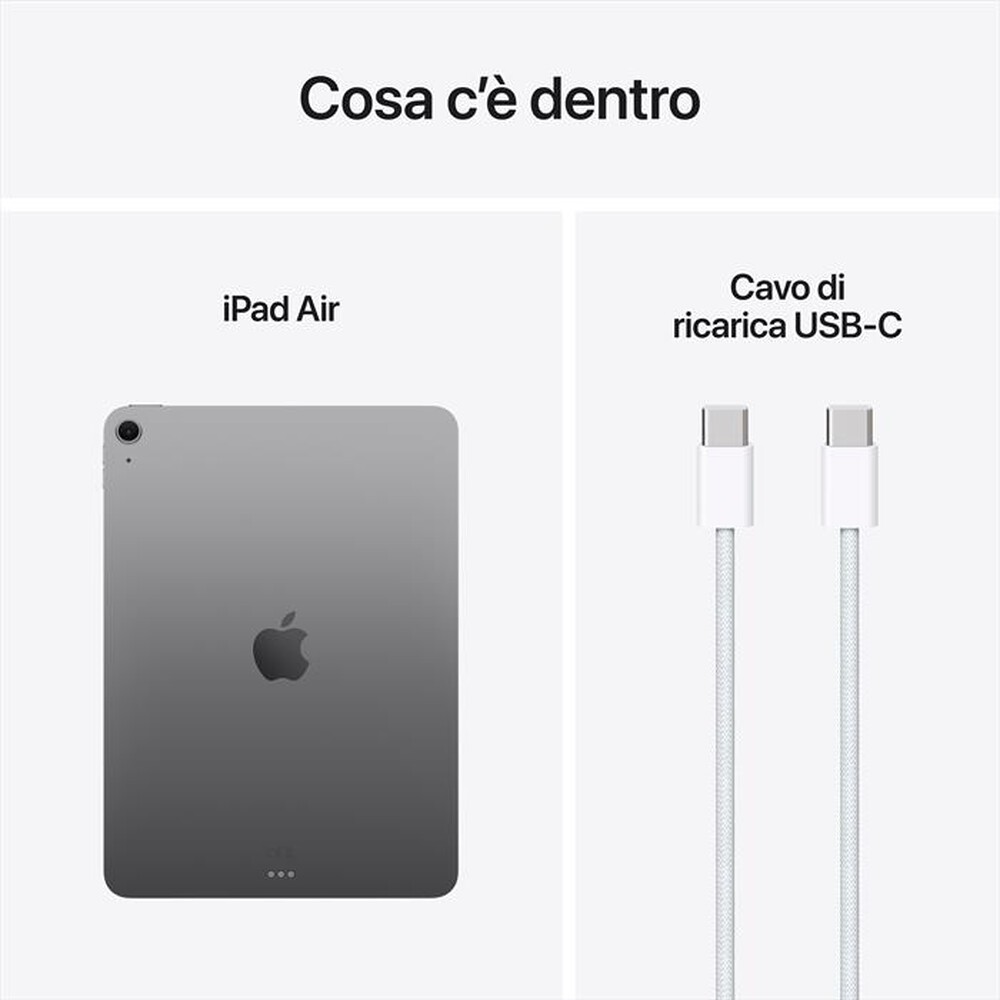 Immagine del prodotto APPLE - iPad Air 11" Wi-Fi 256GB (2025)-Grigio siderale