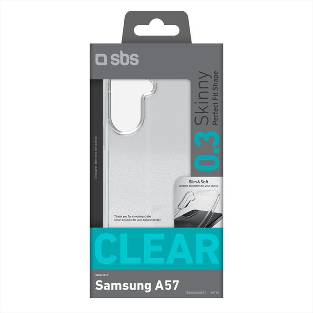 Immagine del prodotto SBS - Cover in TPU per Samsung A57-Trasparente
