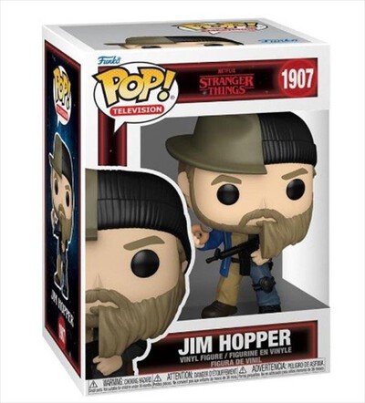 FUNKO - POP Stranger Things Jim Hopper (Split) 1907-93085