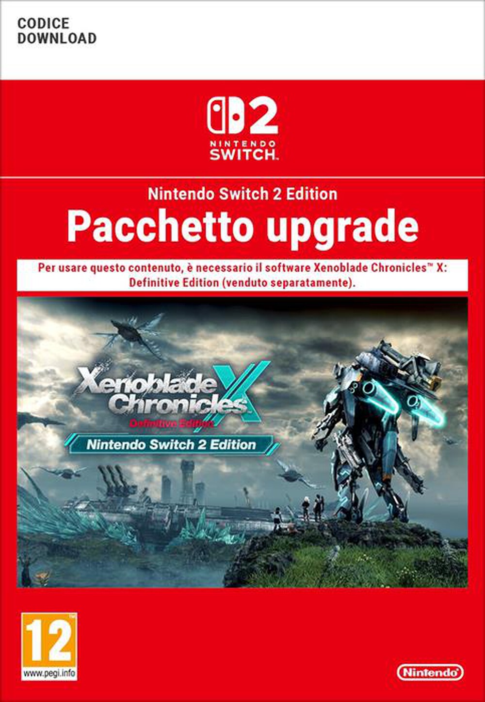 Immagine del prodotto NINTENDO - XENOBLADE CHR.X: DEF. ED. - UPGRADE A NS2 EDITION