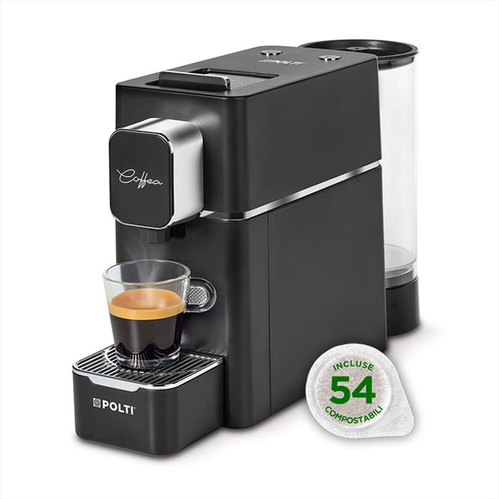 Immagine del prodotto POLTI - Macchina da caff&eacute; cialde ESE COFFEA S15B+54 cialde-Nero