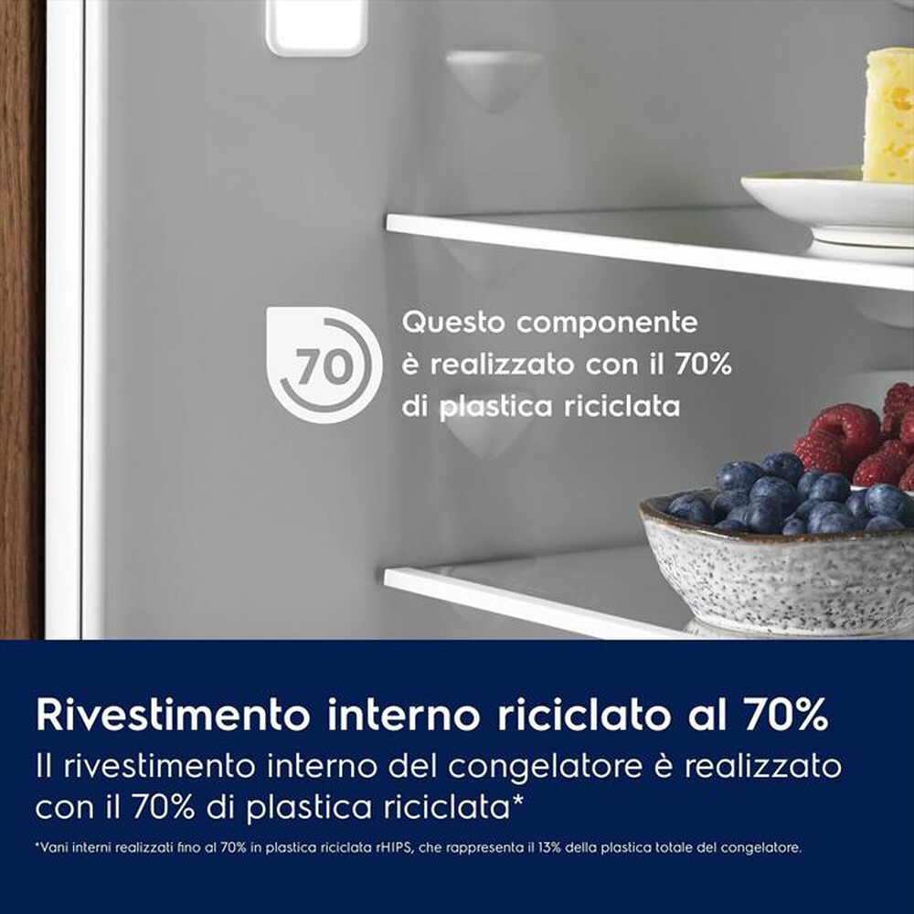 Immagine del prodotto ELECTROLUX - Frigorifero combinato ENA7CD18S Classe D 249lt-Bianco