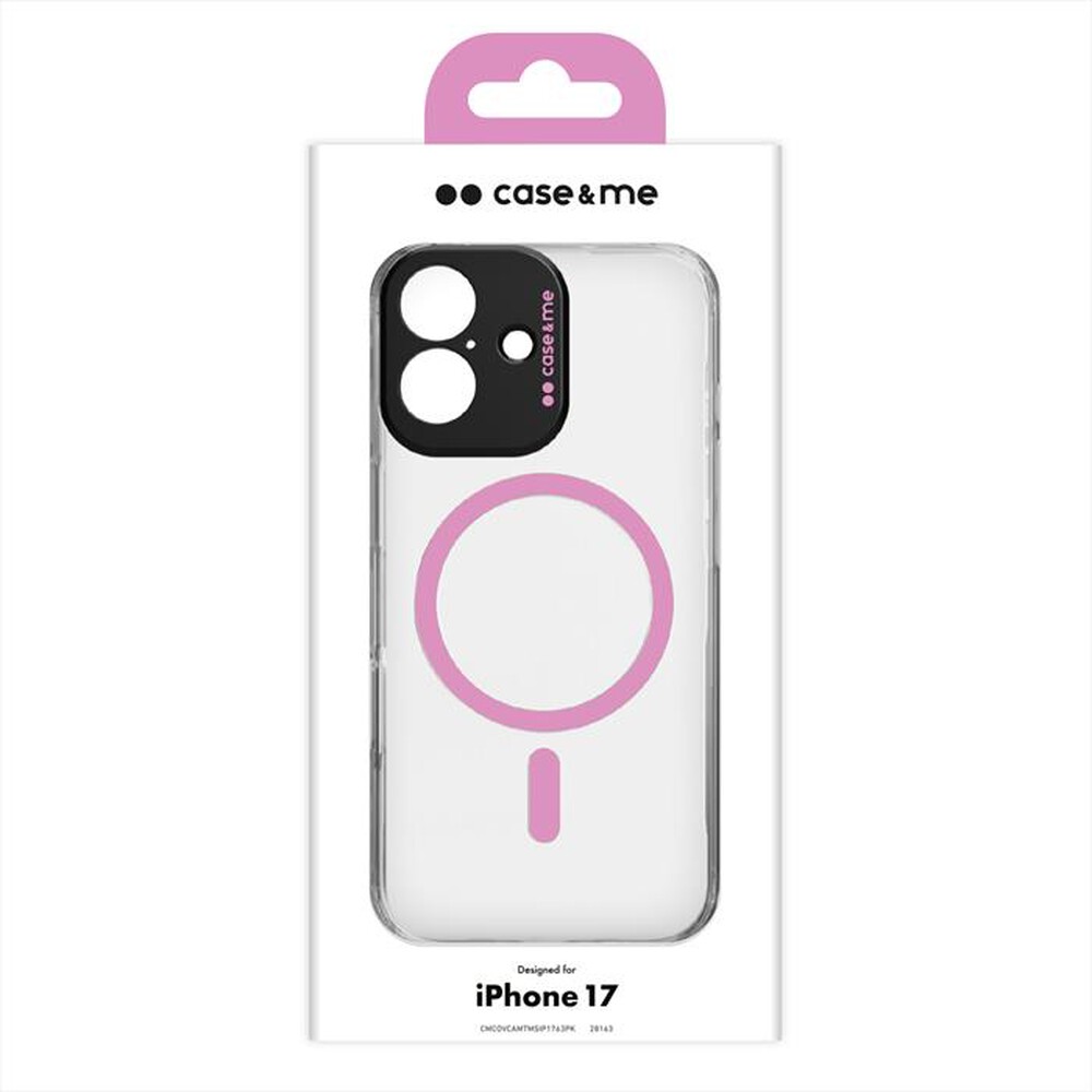 Immagine del prodotto CASEME - Cover Magsafe transparent per iPhone 17-Rosa