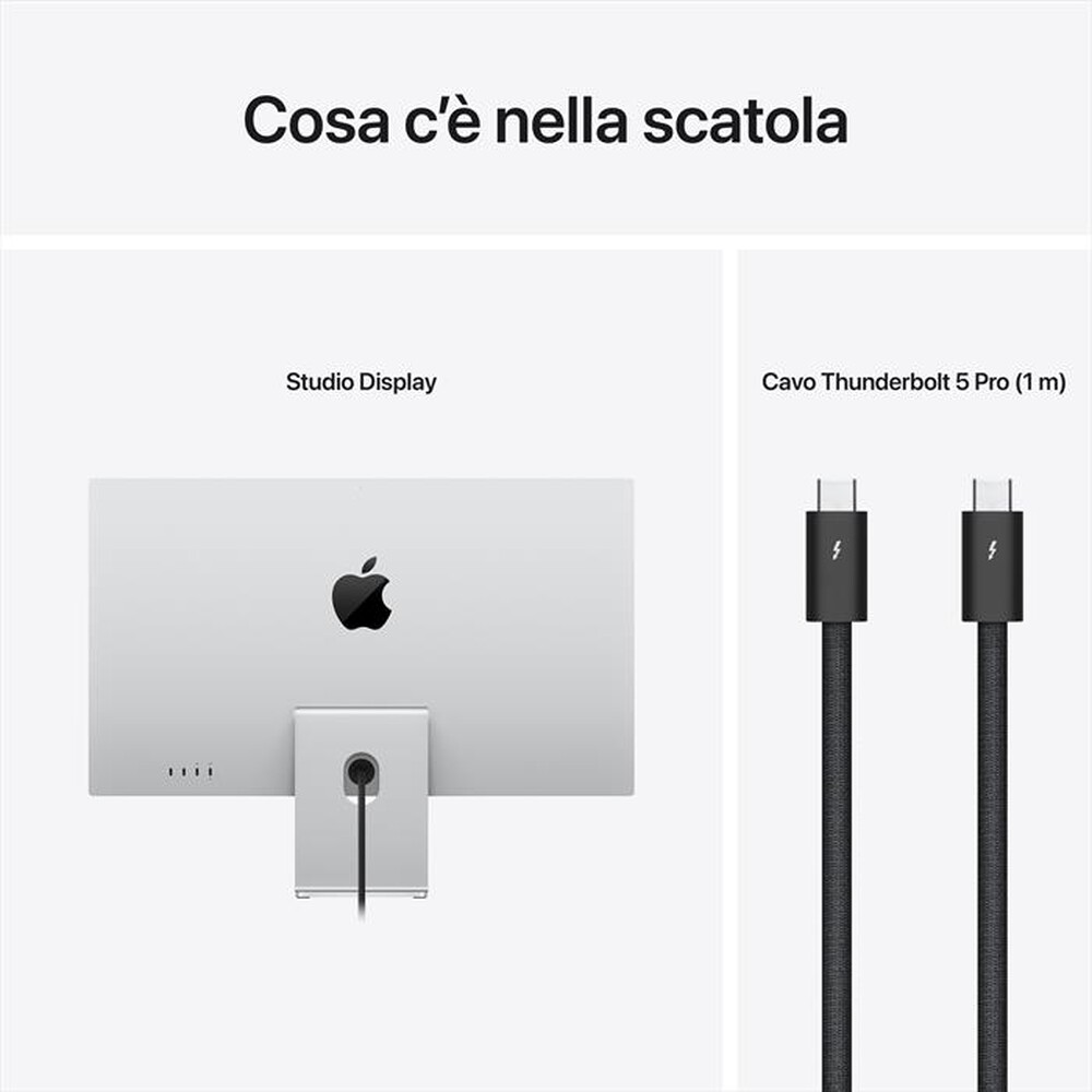 Immagine del prodotto APPLE - Studio Display - Sostegno inclinazione regolabile-Vetro standard