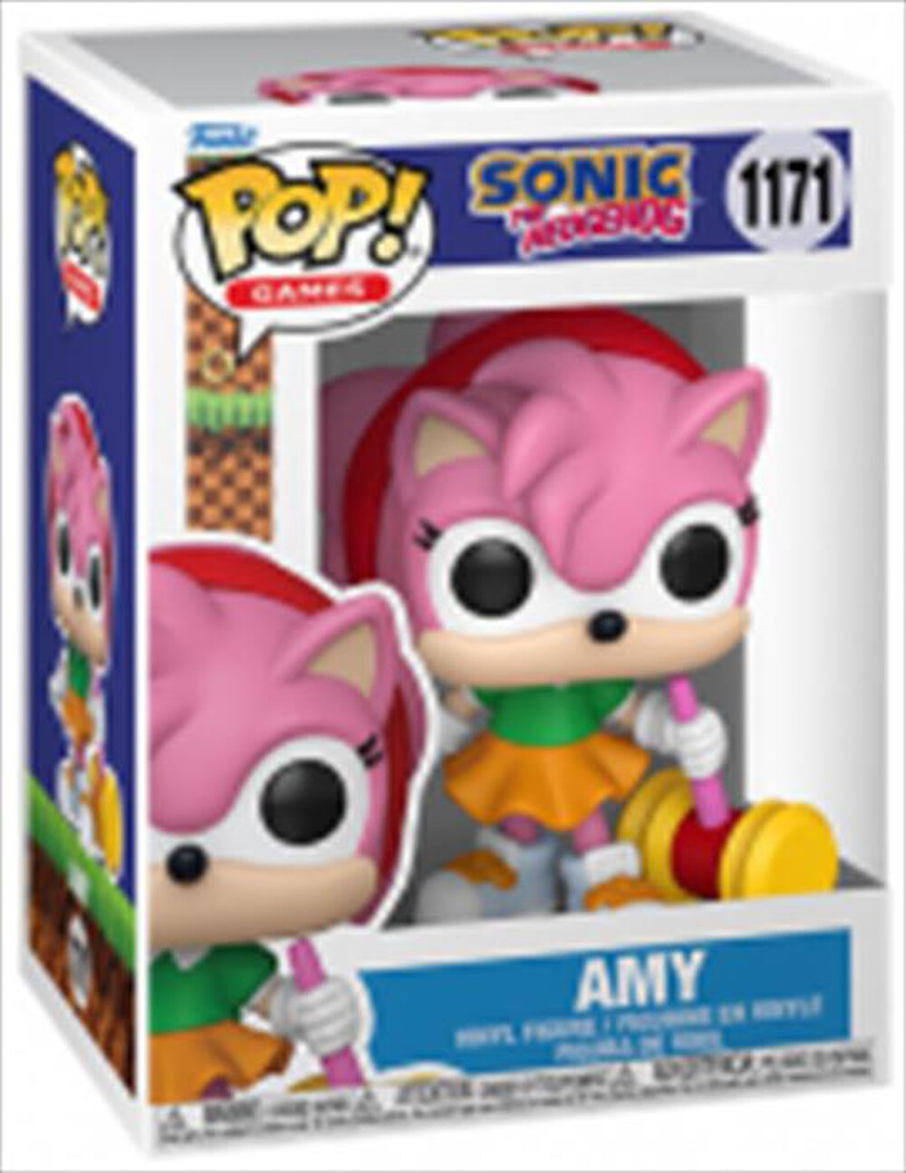 Immagine del prodotto FUNKO - POP Sonic the Hedgehog Amy Rose w/Hammer - 90834