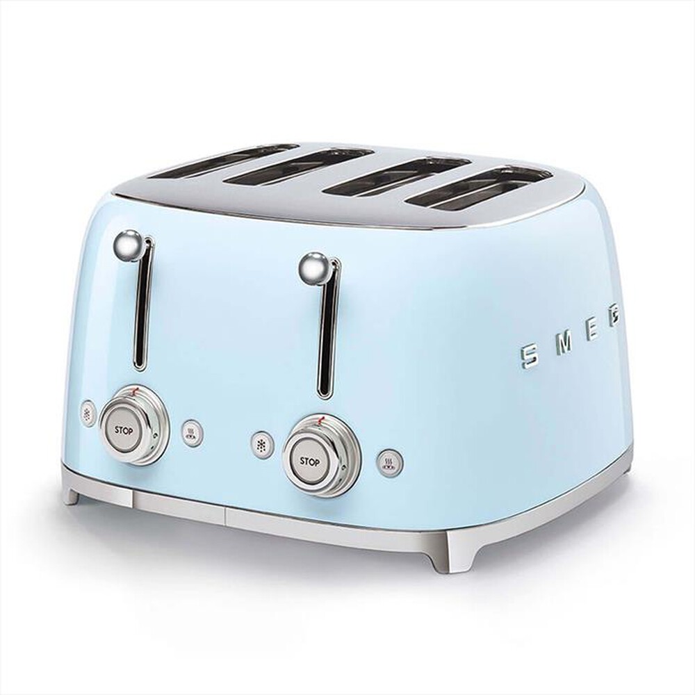 Immagine del prodotto SMEG - Tostapane 50's Style 4x4 fette &ndash; TSF03PBEU-azzurro