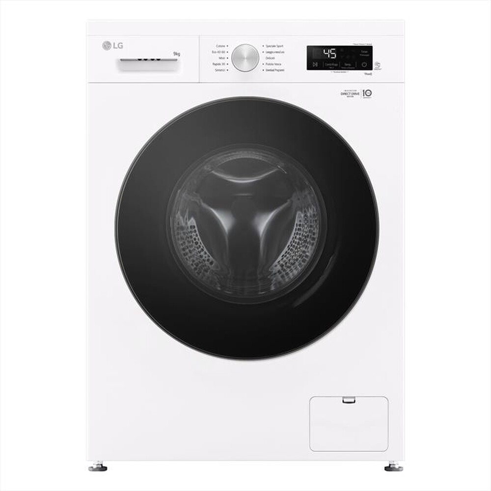 Immagine del prodotto LG - Lavatrice AI DD F4NX1009NWB SERIE X1 9kg Classe A-Ivory White