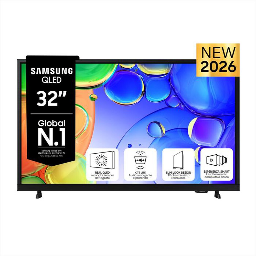 Immagine del prodotto SAMSUNG - Smart TV QLED 4K 32" QE32Q5FAAUXZT-Black
