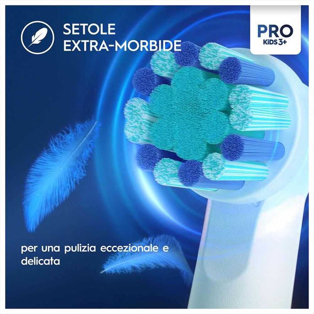 Immagine del prodotto ORAL-B - TESTINE PRO KIDS DISNEY FROZEN 3 TESTINE-BIANCO person DISNEY FROZEN