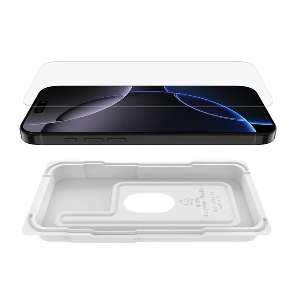 Immagine del prodotto BELKIN - VETRO ULTRAGLASS 2 ANTIMICROBICO IPHONE 16 PRO MAX-Trasparente
