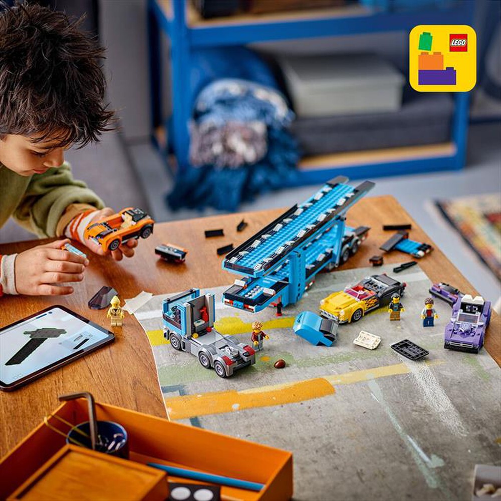 Immagine del prodotto LEGO - CITY Camion trasportatore con auto sportive 60408