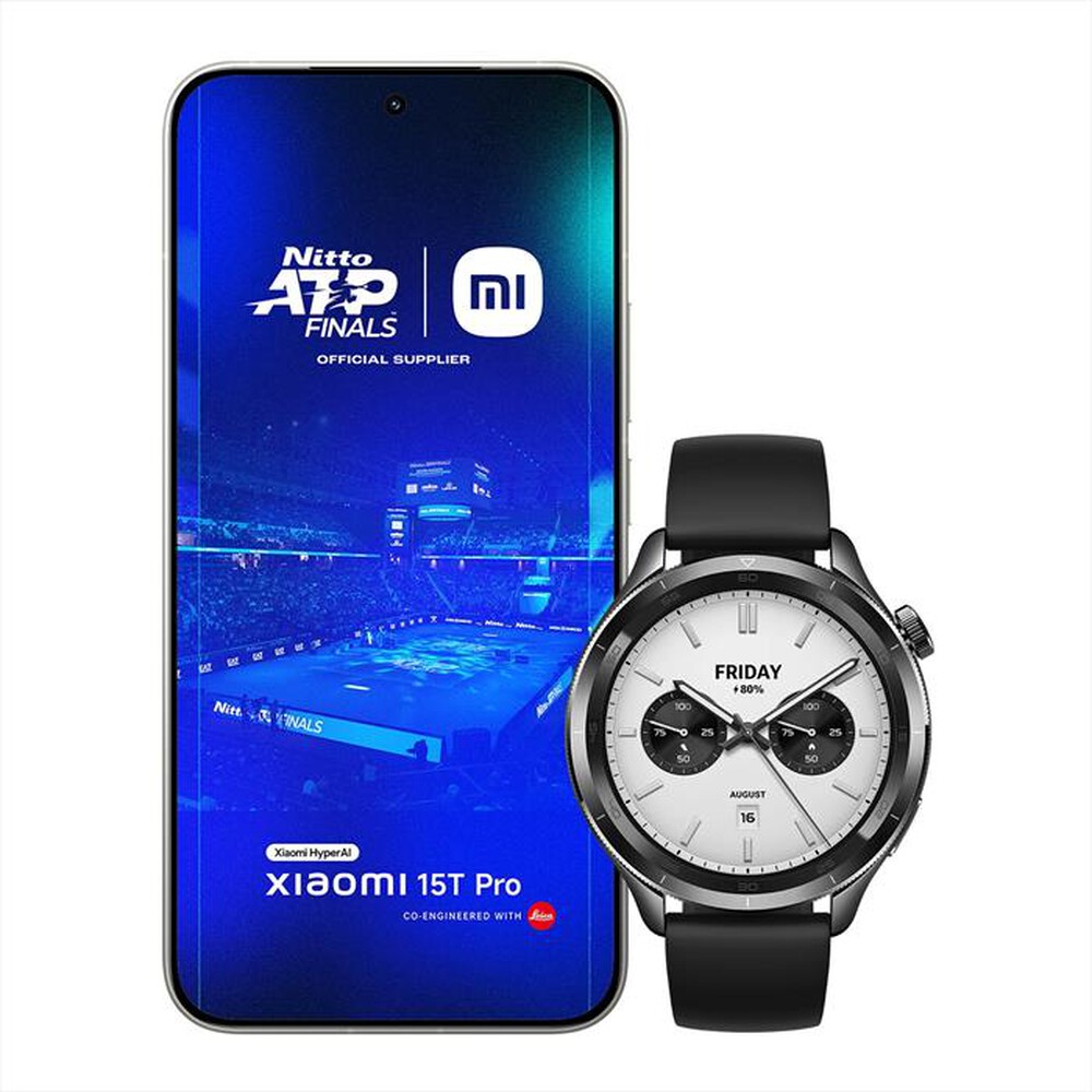 Immagine del prodotto XIAOMI - Smartphone XIAOMI 15T PRO+WATCH S4,12+512G-Black