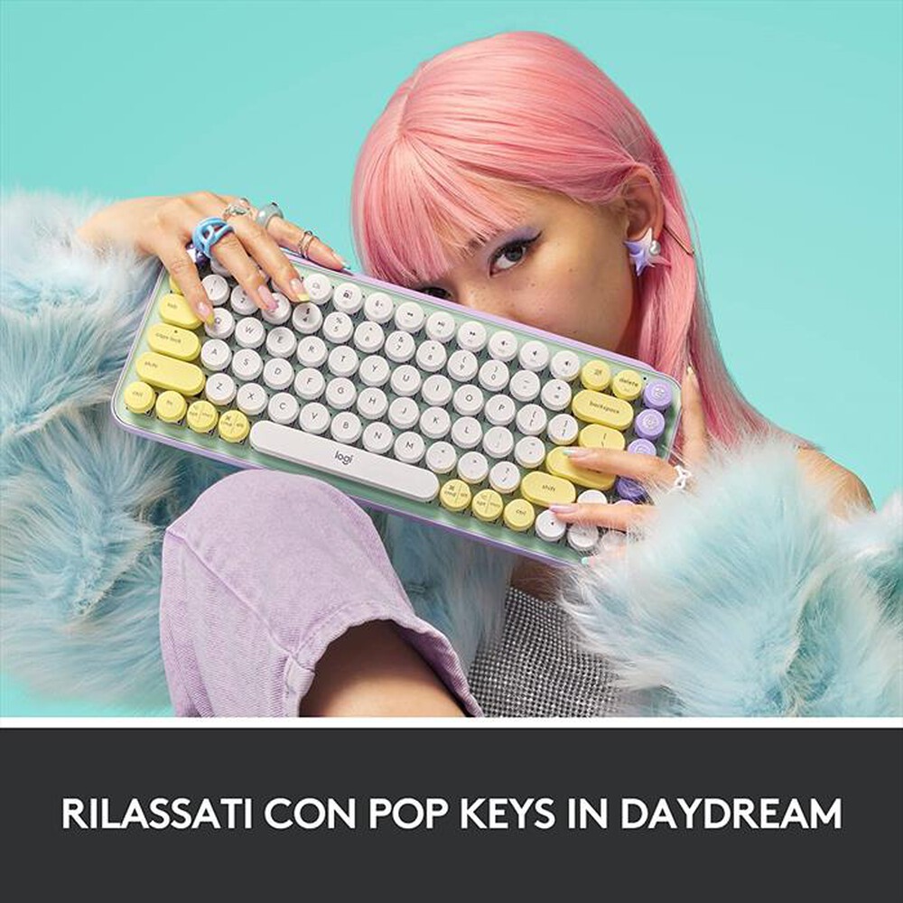 Immagine del prodotto LOGITECH - POP Keys Tastiera-Daydream