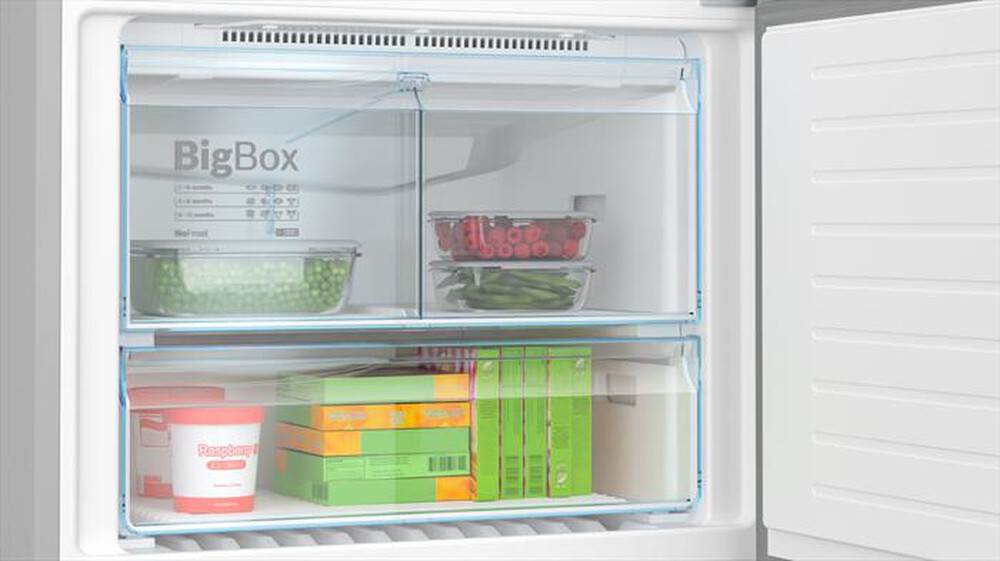 Immagine del prodotto BOSCH - Frigorifero Combinato KGN86AIDR Classe D 186x86 cm-Acciaio anti-impronta