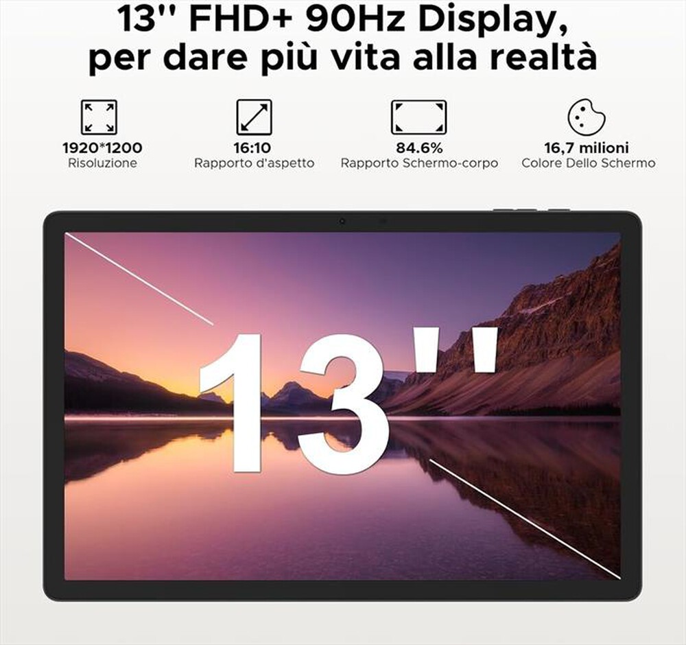 Immagine del prodotto DOOGEE - Tablet TAB E3 PRO-Black
