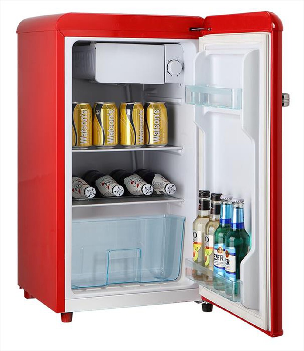 Immagine del prodotto MELCHIONI FAMILY - Frigorifero sotto-tavolo SIBERIA 45 Classe E 45lt-Rosso / Metallo