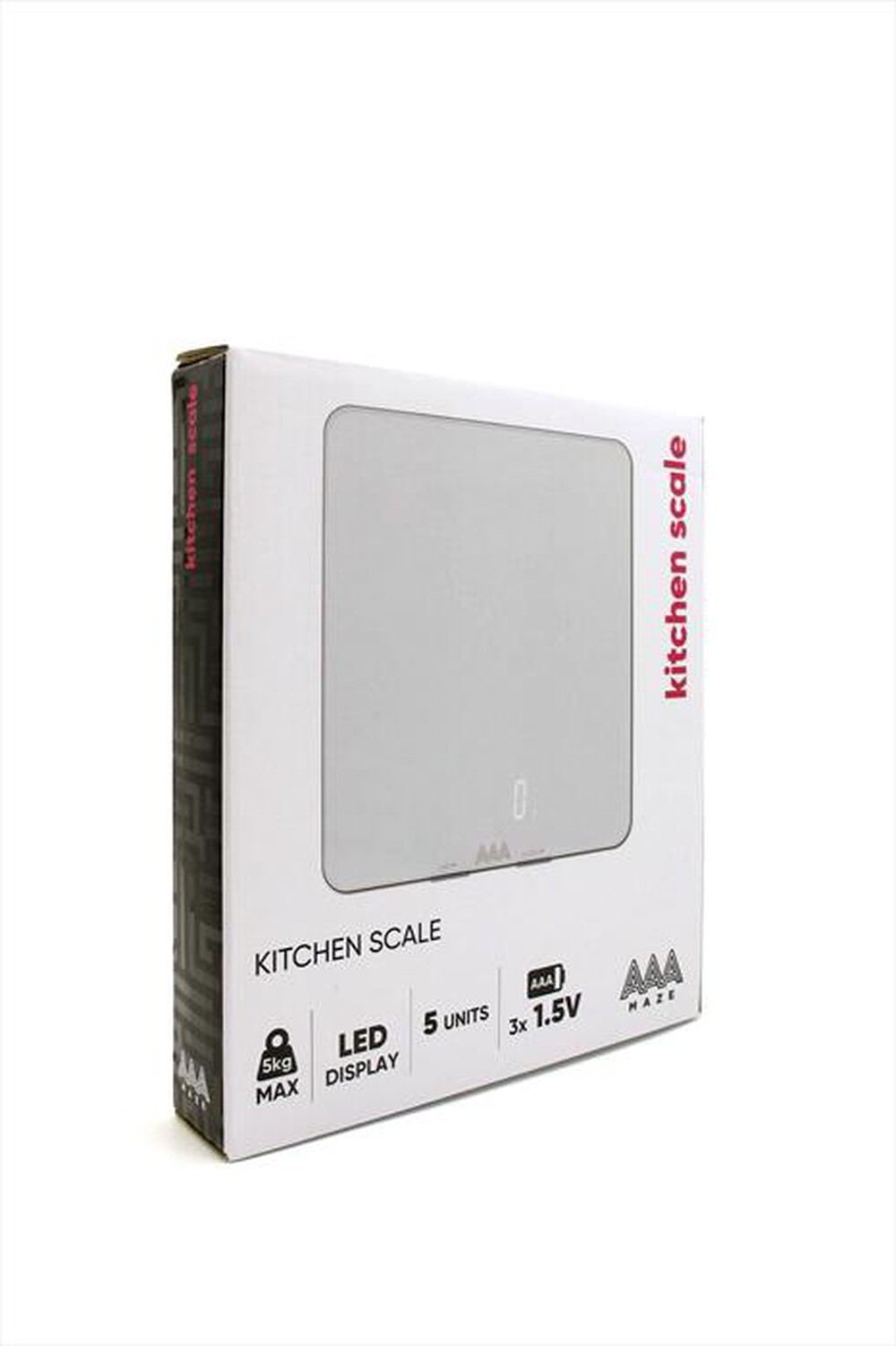 Immagine del prodotto AAAMAZE - Bilancia da cucina AMKS0002R-ROSSA