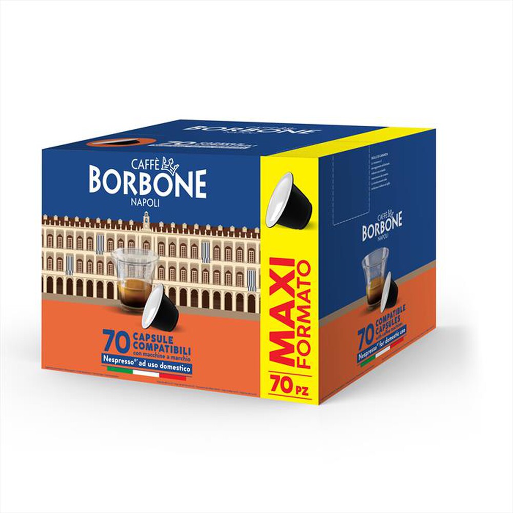 Immagine del prodotto CAFFE BORBONE - Espresso Miscela Nobile 70pz capsule Nespresso-Multicolore