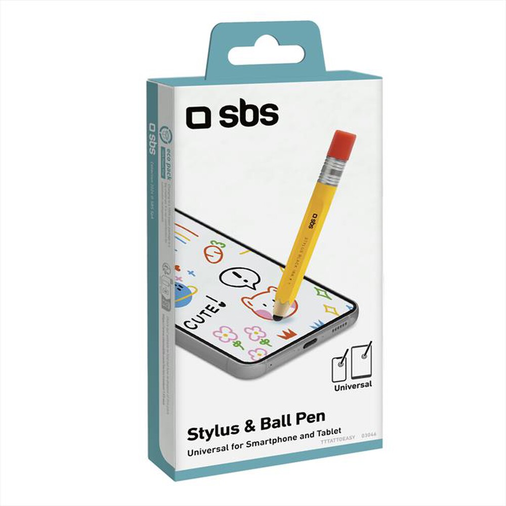 Immagine del prodotto SBS - TTTATTOEASY-Giallo