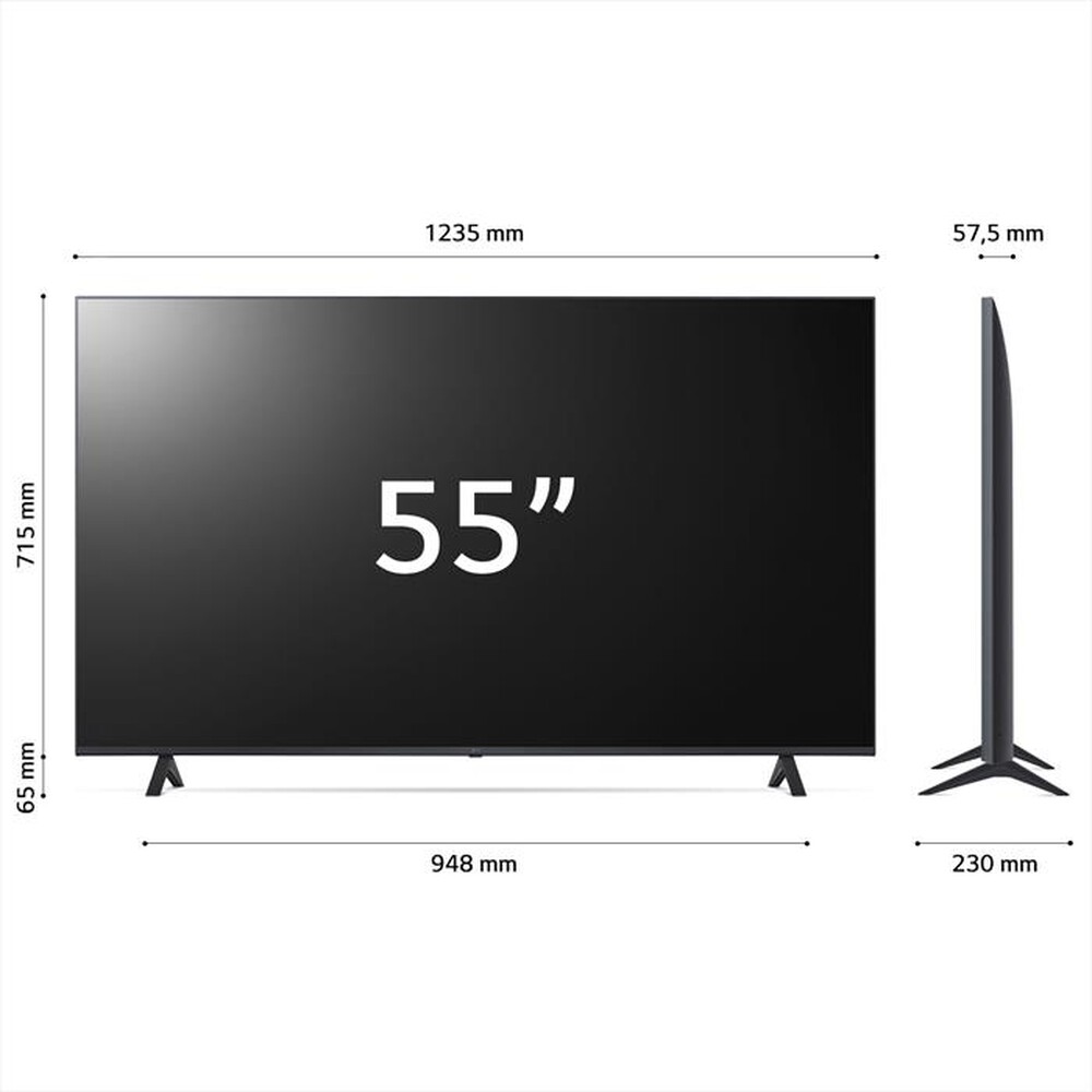 Immagine del prodotto LG - Smart TV LED UHD 4K 55" 55UR78006LK-Nero