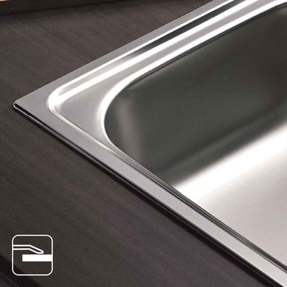 Immagine del prodotto GLEM GAS - Lavello 1 vasca CIT861SX-Inox