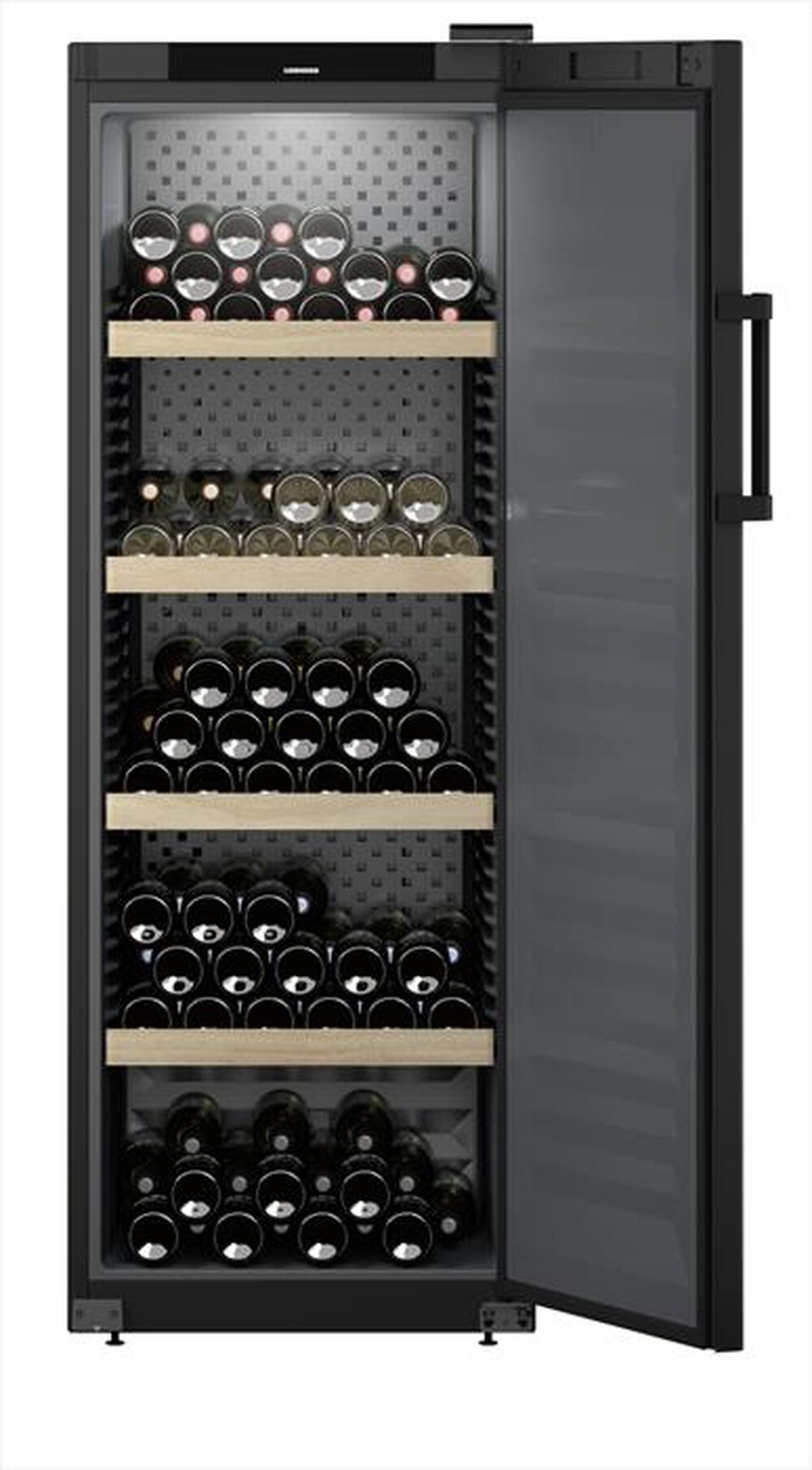 Immagine del prodotto LIEBHERR - Cantinetta WSBL 5001-20 Classe E 196 bottiglie-Nero / Porta piena