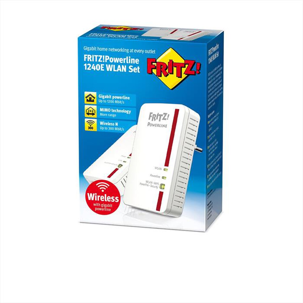 Immagine del prodotto FRITZ! - Powerline 1240E WLAN Set-Bianco