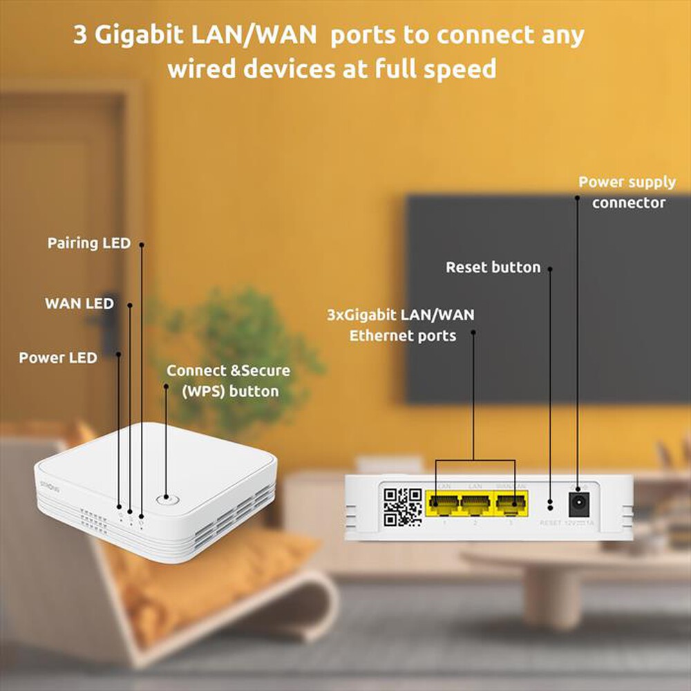 Immagine del prodotto STRONG - Elemento aggiuntivo per MESH1200ADDV2-bianco