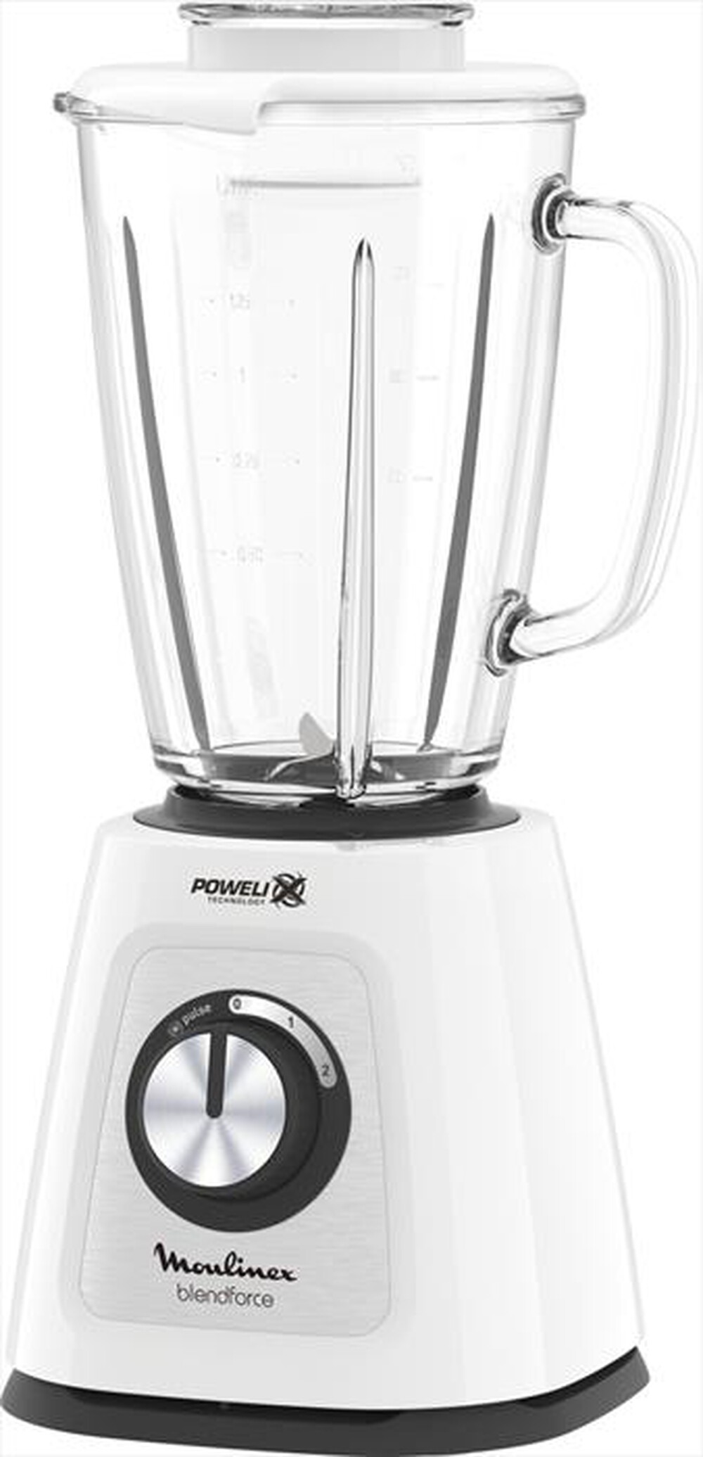 Immagine del prodotto MOULINEX - LM4351 BlendForce 2, Frullatore-Bianco