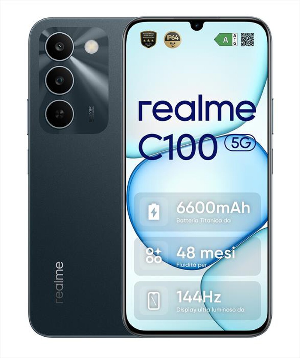 Immagine del prodotto REALME - Smartphone C100 5G (128GB 4GB)-SPROUTING GREEN
