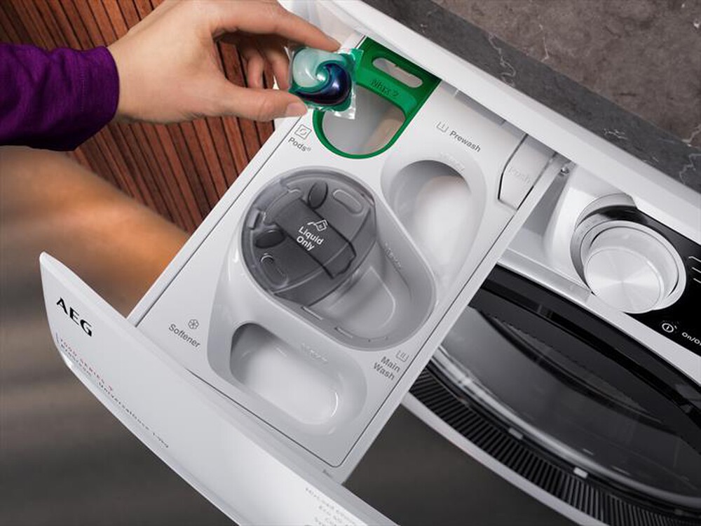Immagine del prodotto AEG - Lavatrice LR8H94UGB 9 Kg Classe A-Bianco/obl&ograve; nero