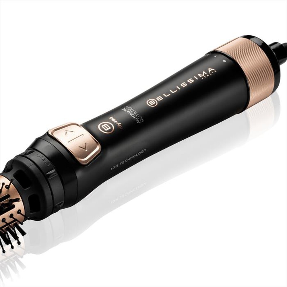 Immagine del prodotto BELLISSIMA IMETEC - Spazzola arriccia capelli BHS4 1100-Nero/Rose gold