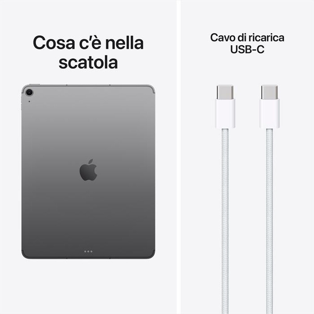 Immagine del prodotto APPLE - iPad Air 13" M4 WiFi + Cellular 256GB-Grigio Siderale