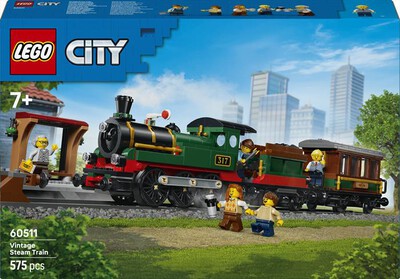 LEGO - CITY Treno a vapore vintage - 60511