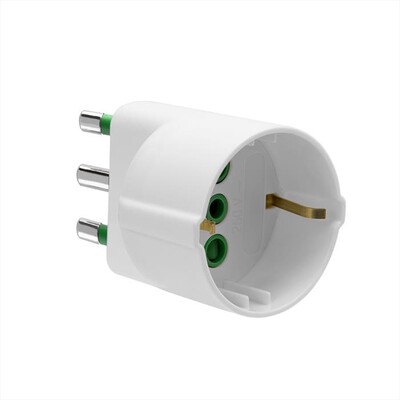 EKON - Adattatore presa italo/tedesca 16A-Bianco