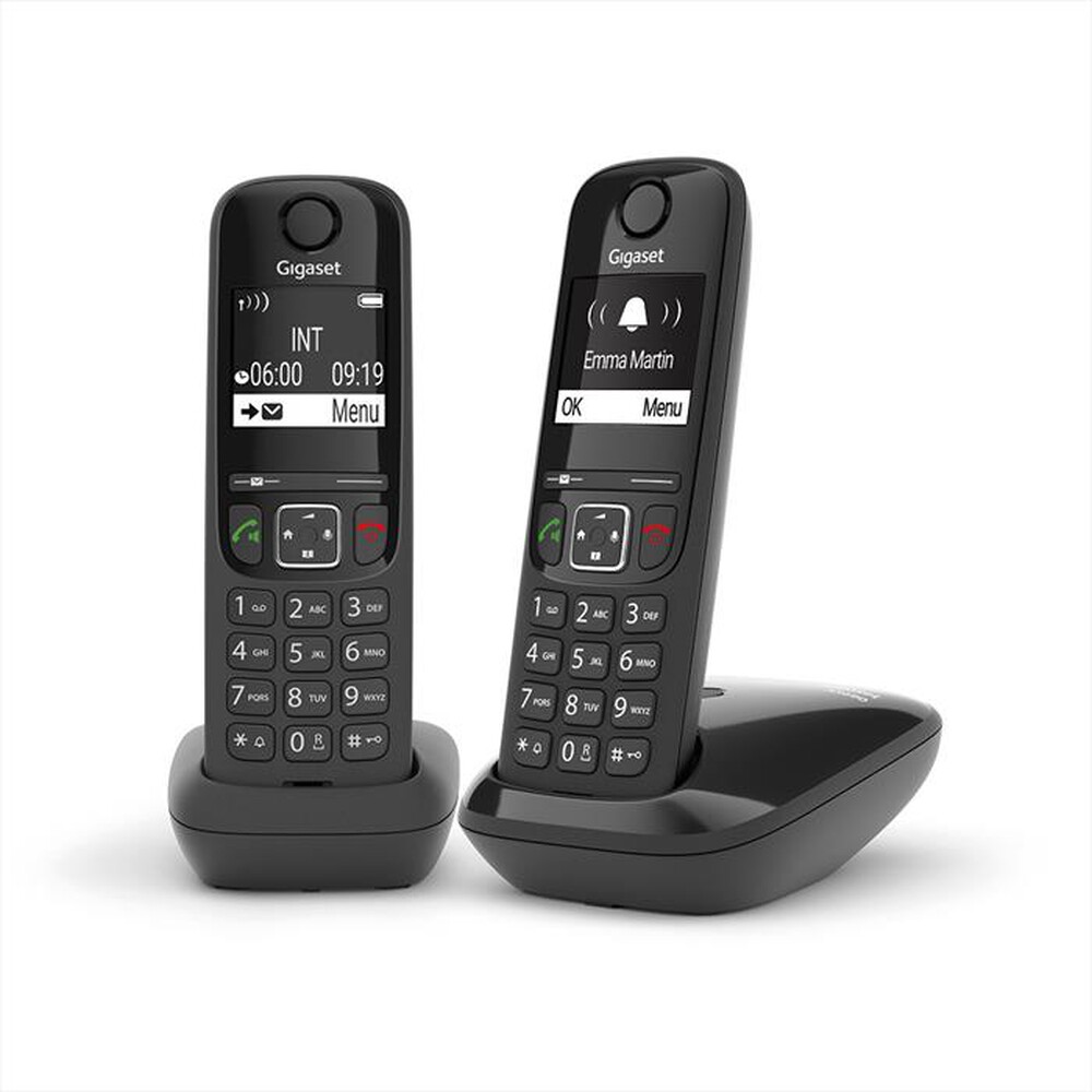 Immagine del prodotto GIGASET - GIGASET AS690 ITA DUO-Nero