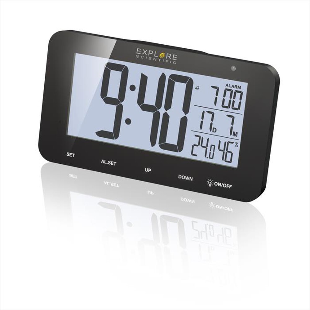 Immagine del prodotto EXPLORE SCIENTIFIC - RDC1004 OROLOGIO RADIOCONTROLLATO-Black