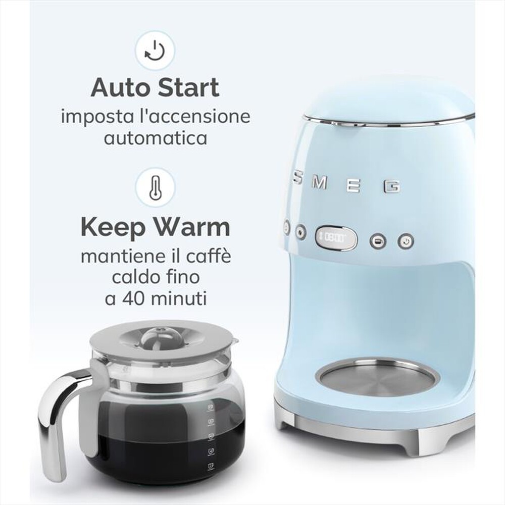 Immagine del prodotto SMEG - Macchina da Caff&egrave; Filtro 50's Style &ndash; DCF02WHEU-bianco