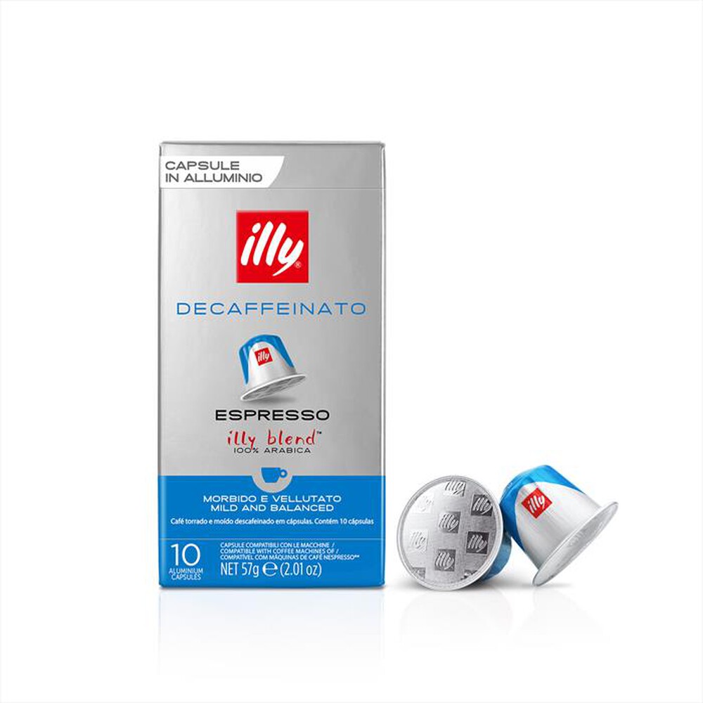 Immagine del prodotto ILLY - 10 CAPSULE COMPATIBILI NESPRESSO DECAFFEINATO
