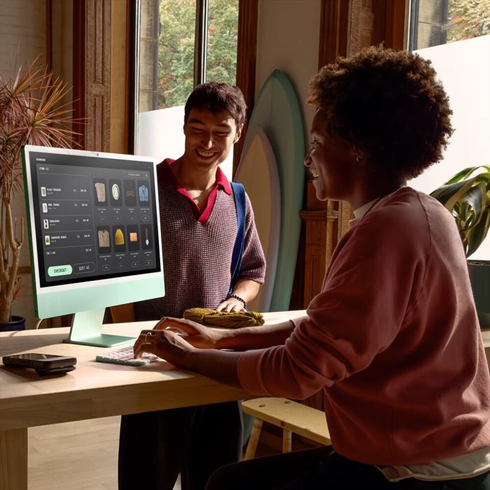 Immagine del prodotto APPLE - iMac Retina 24" 4.5K M4 Core 8 CPU 8 GPU 256GB-Argento