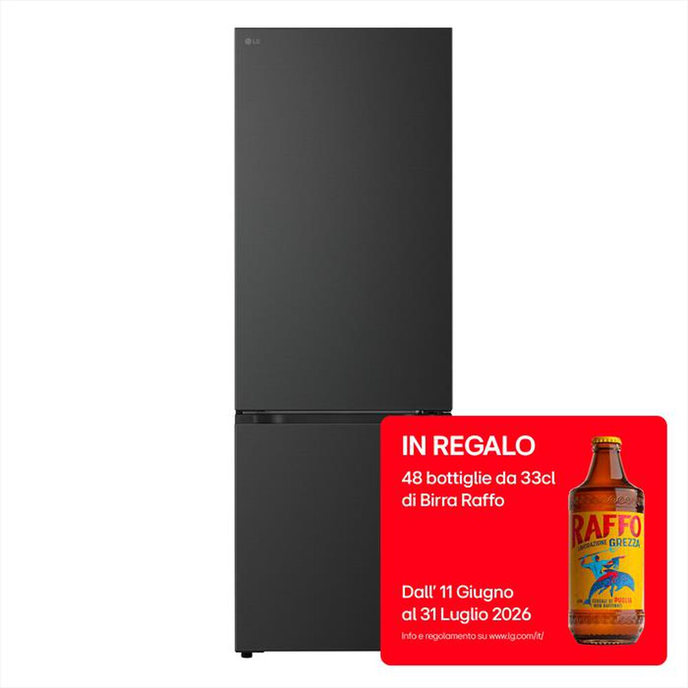 Immagine del prodotto LG - Frigorifero combinato GBBW726AEV Classe A 465lt-Nero