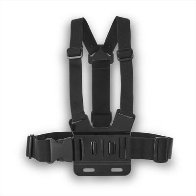 HAMA - SUPPORTO DA PETTO PER GOPRO-Nero