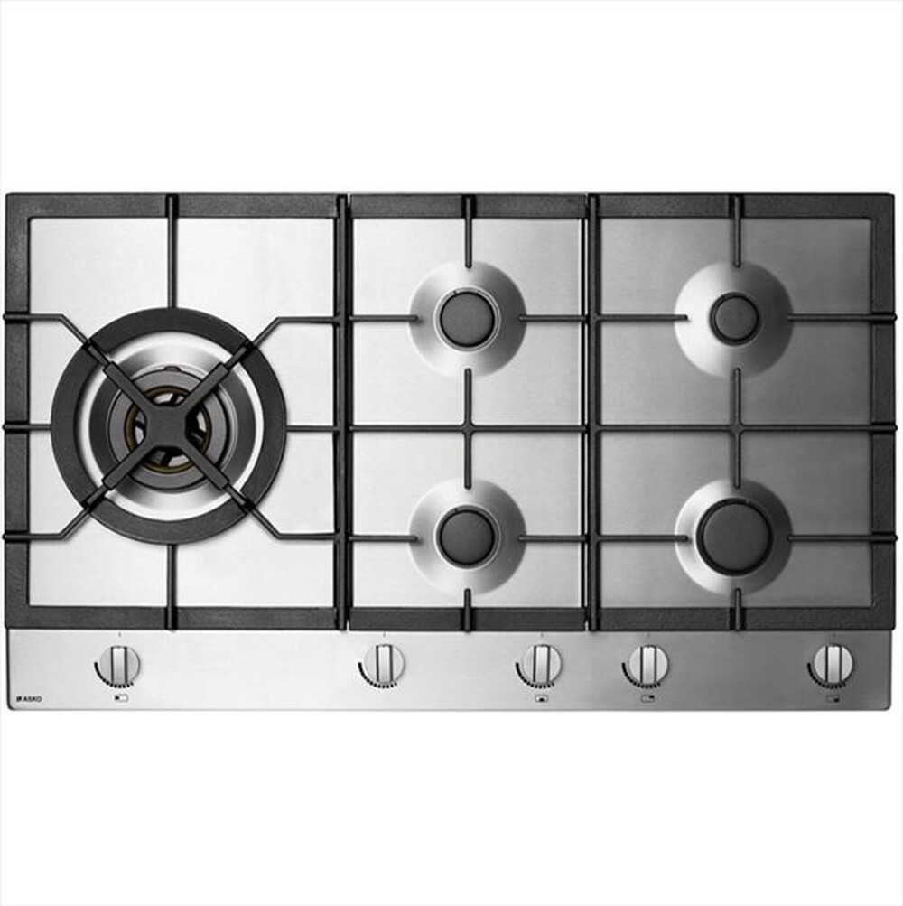 Immagine del prodotto ASKO - Piano cottura a gas HG 1984 SB 5 fuochi 90,4cm-Inox