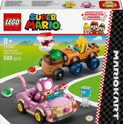 LEGO - SUPER MARIO Kart inseguimento della Pianta - 72044-Multicolore