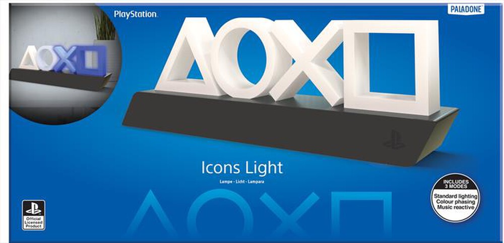 Immagine del prodotto PALADONE - PLAYSTATION ICON LIGHT PS5