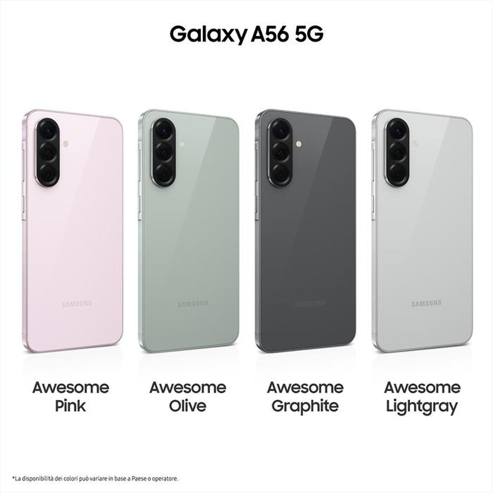 Immagine del prodotto SAMSUNG - Smartphone Galaxy A56 5G 256GB-Awesome Graphite
