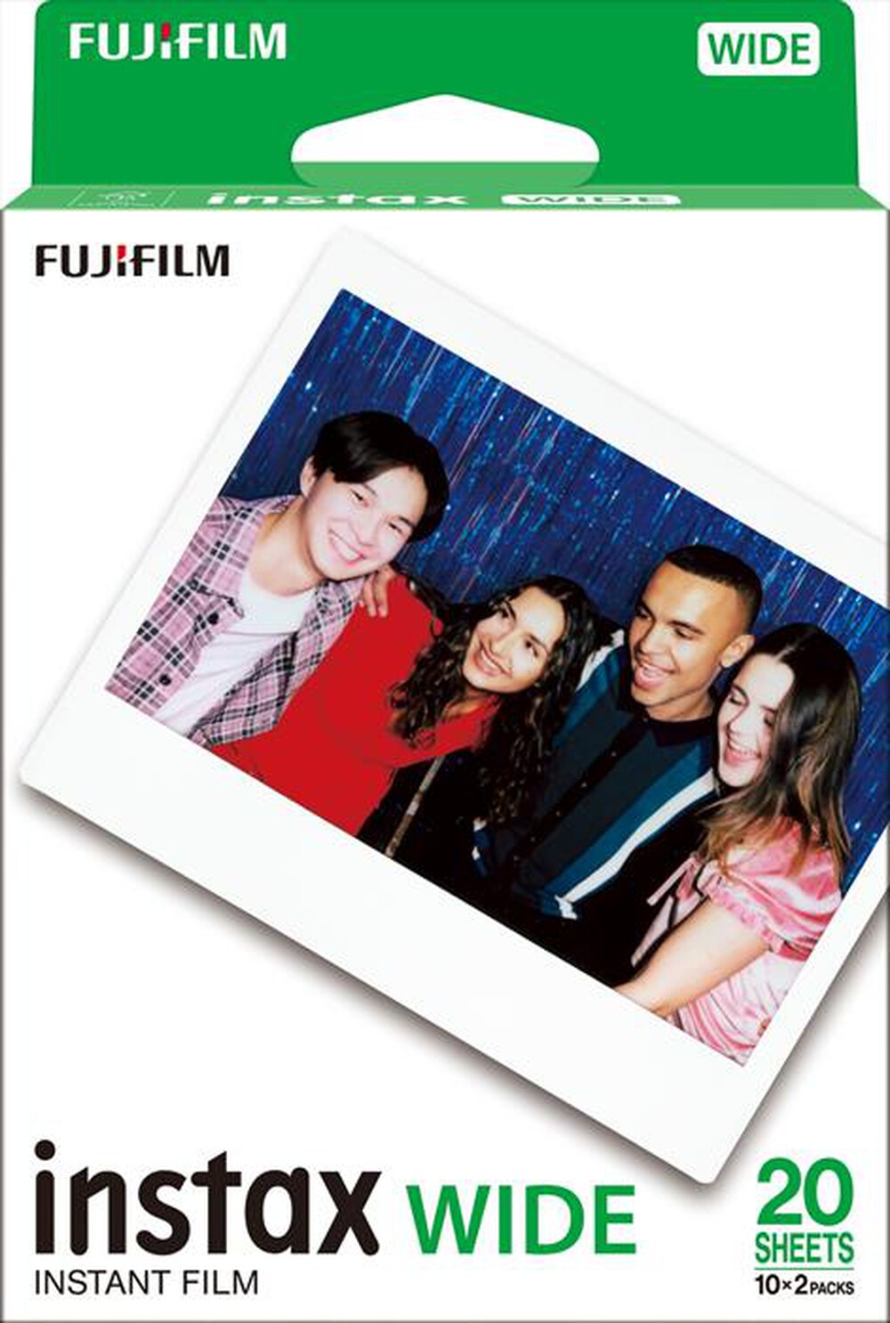 Immagine del prodotto FUJI - INSTAX WIDE COLOR 10X2PK