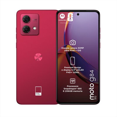 MOTOROLA - Smartphone MOTO G84 8/256-Viva Magenta