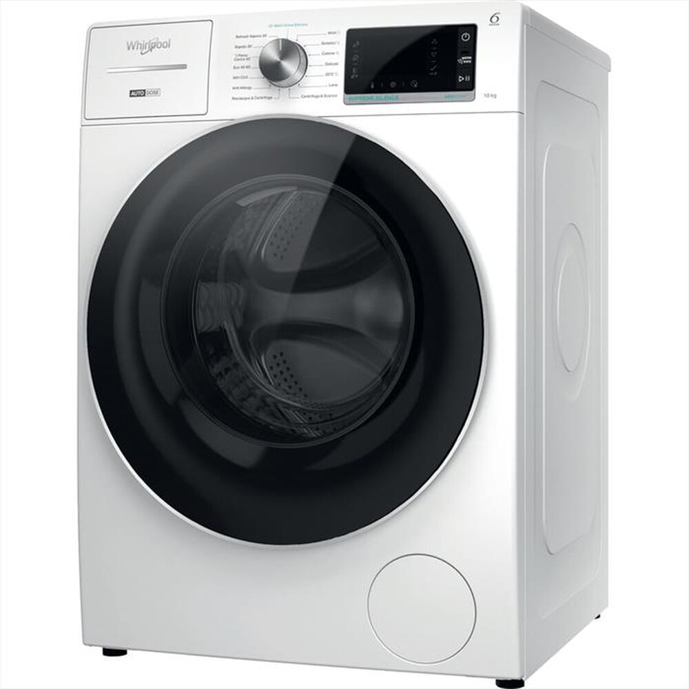 Immagine del prodotto WHIRLPOOL - Lavatrice SUPREME SILENCE W8 W046WR IT 10 Kg - A-Bianco