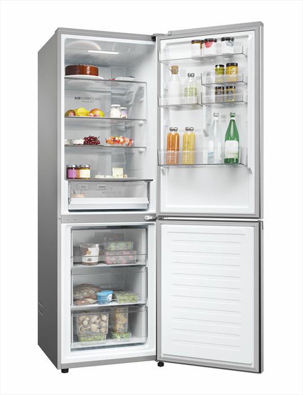 Immagine del prodotto HAIER - Frigorifero combinato HDPW3618DNPK Classe D 352 lt-Platino